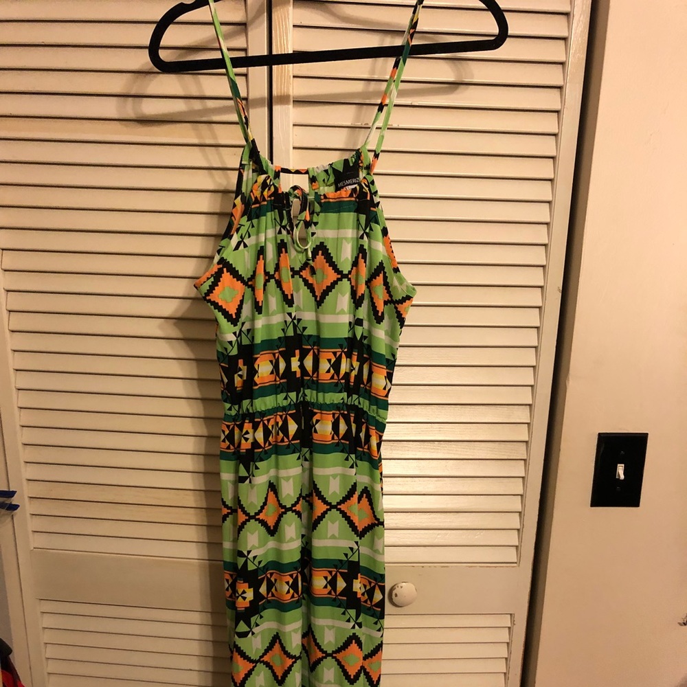 Maxi Tropical Sundress